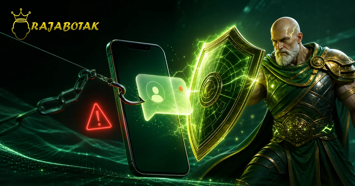 Maskot Zeus botak melindungi ponsel dari phishing dan notifikasi akun palsu