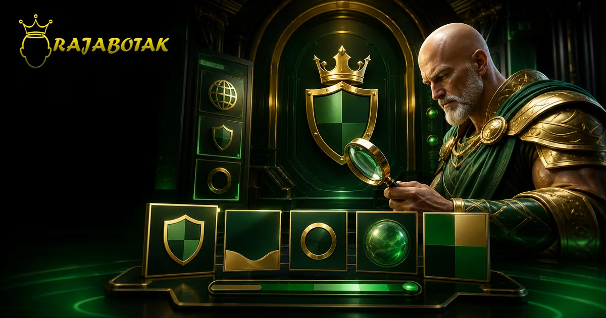 Maskot Zeus botak memverifikasi identitas situs RajaBotak official