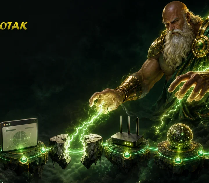 Maskot Zeus RajaBotak memperbaiki link alternatif melalui langkah troubleshooting