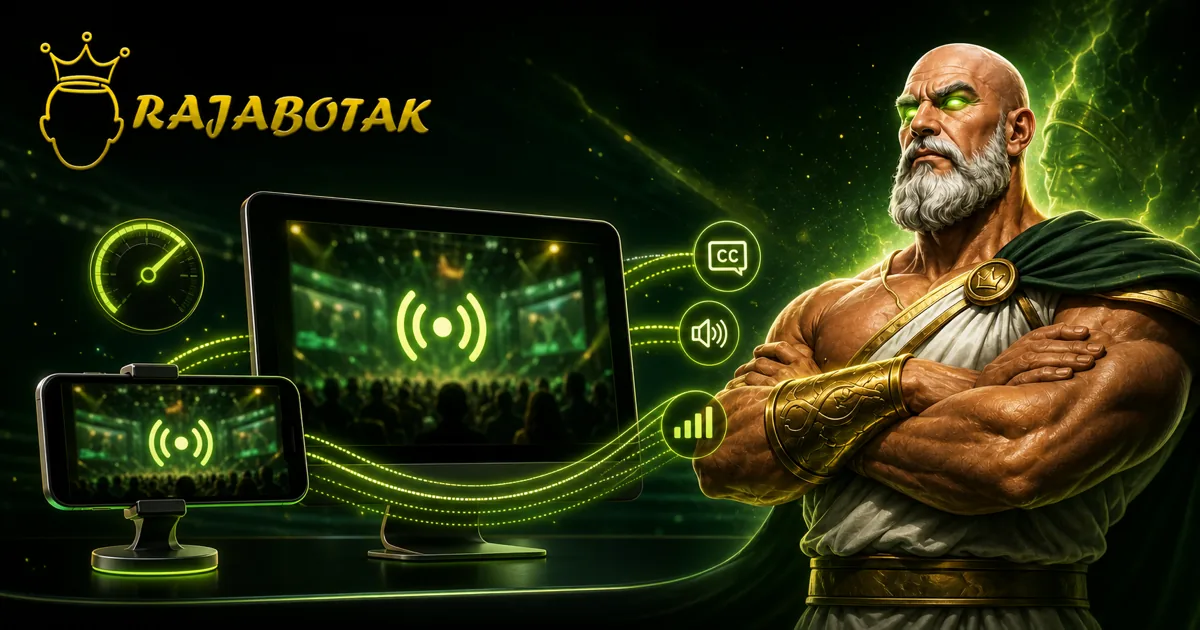 Zeus botak RajaBotak mengawasi streaming aman pada ponsel dan desktop